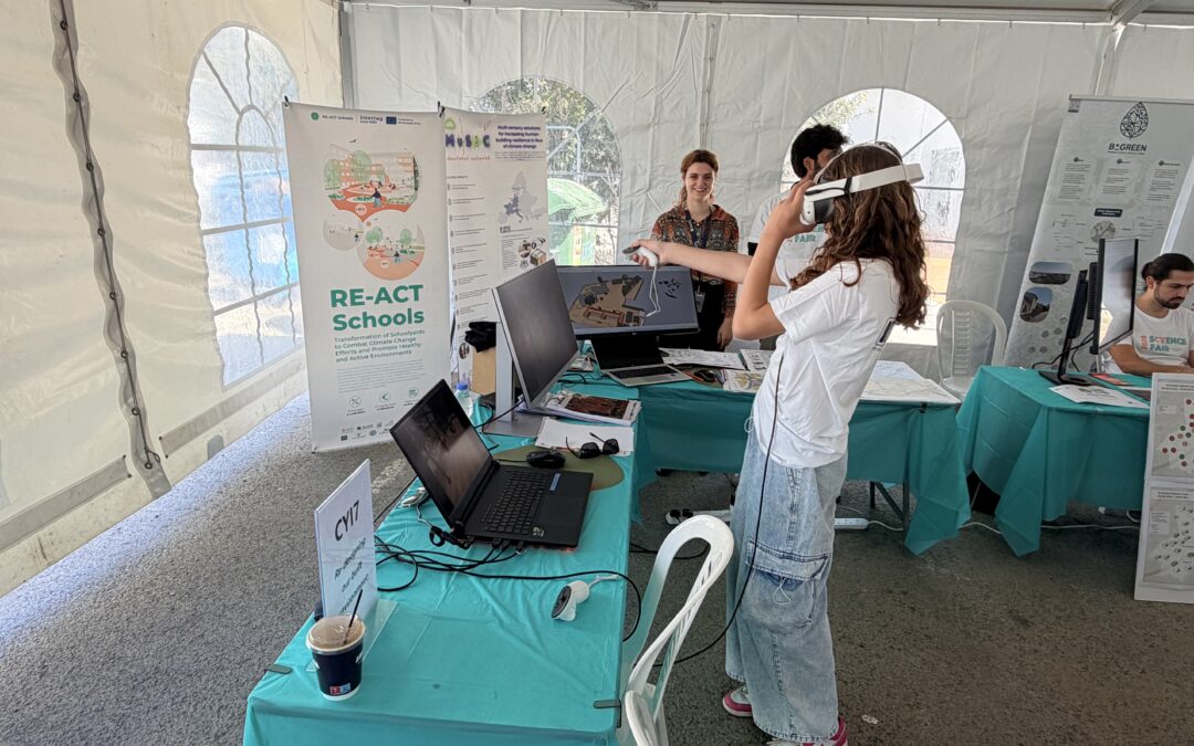 RE-ACT Schools at sCYence Fair 2026: Reimagining Greener and Cooler Schoolyards