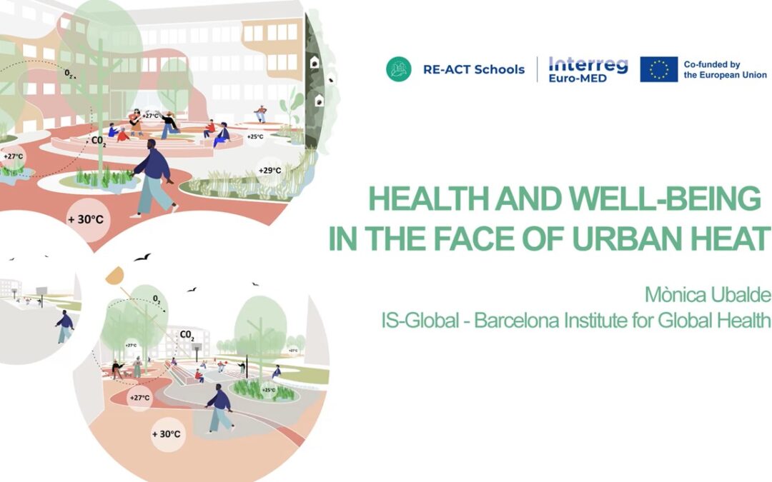 🏙️🌡️ Revisiting the 2nd ITW | Health and Well-being in the Face of Urban Heat – Mònica Ubalde 🎤