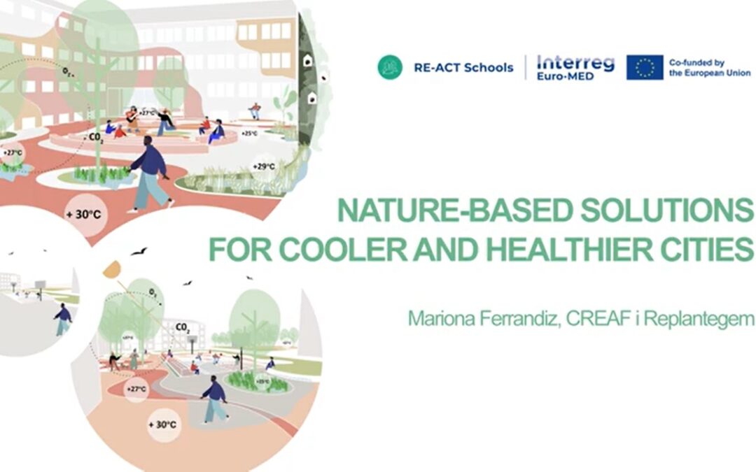🏙️🌡️ Revisiting the 2nd ITW | Nature-Based Solutions for Cooler and Healthier Cities – Mariona Ferrandiz 🎤
